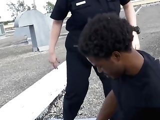Chesty Cop Banged By Black Dude